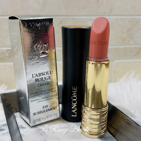 Lancome L'Absolu Rouge Lipstick - 238 Si Seulemen Cream 3.4g New In Box - Picture 1 of 2